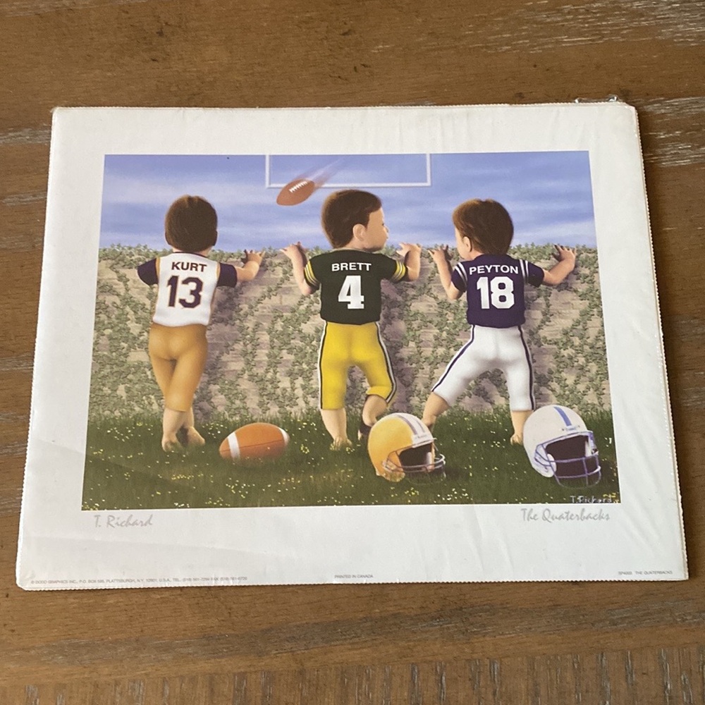 Original “The Quarterbacks” Art Print